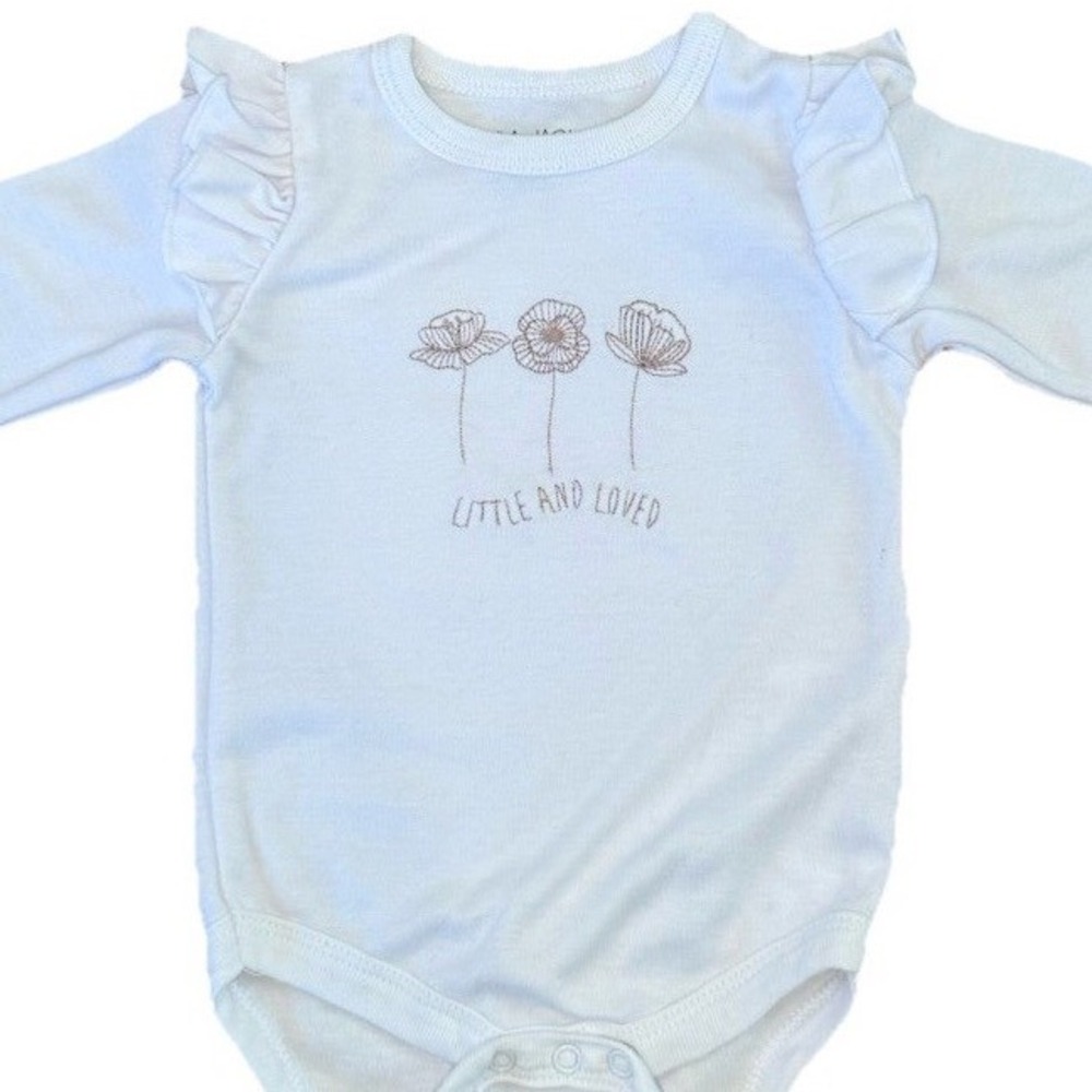 Lila & Jack Baby‎ Girls 3-6M Floral Print Outfit Shirt Pants Flowers Pink